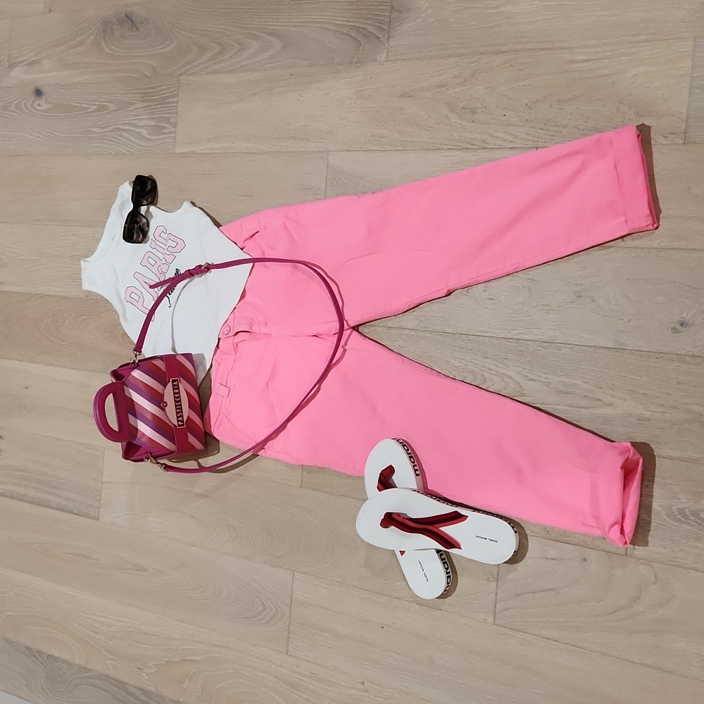 Pink Khaki Pants